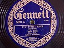 Gennett 5391 Josie Miles 31st STREET BLUES  78 rpm BLUES 1924 EE-