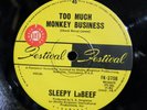 Sleepy LaBeef - Too Much Monkey Business (Festival FK-3708) AUSSIE Rockabilly 45