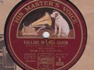 CLASSIC MARLENE DIETRICH  78  FALLING IN LOVE AGAIN / BLONDE WOMEN HMV B 3524 E-