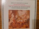 Johann Sebastian Bach/The Academy Of Ancient Music/ C. Hogwood 2X LP Box SetEX