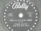 Frank Deaton and the Mad Lads Just a Little Bit More 78 RPM Rare Rockabilly V-