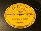 SUN 78 PRISONAIRES JUST WALKIN IN THE RAIN / BABY PLEASE SUN 186 VG+