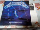 METALLICA - RIDE THE LIGHTNING - LP 33 GIRI -MUSIC FOR NATION MFN 27 .-