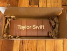 Taylor Swift Midnights VINYL Clock New In Box Ready To Ship Mint Condition
