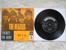 THE BEATLES ULTRA  RARE SP NORWAY TICKET TO RIDE R5265    ORIGINAL 65