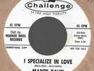 Marty Balin Promo Northern Soul 45 On Challenge #9156, VG+