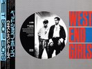 Pet Shop Boys West End Girls + OBI, INSERT Vinyl Single 12inch JAPAN EMI