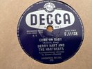 DERRY HART AND THE HEARTBEATS DECCA 78 1959 Come On Baby Nowhere In This World