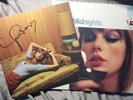 TAYLOR SWIFT Midnights Vinyl SIGNED Pic Moonstone Blue Will Pass Psa W HEART ️