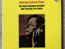 GEORGES ENESCO / Bach Complete Sonatas 3LP Box Set 1974 Olympic 8117/3 * /nMINT