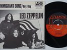 LED ZEPPELIN Immigrant Song  Sweden 45 swedish Hey Hey PSYCH PROG HEAR
