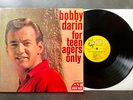 LP Bobby Darin - For Teenagers Only - USA ATCO w/ Poster