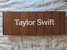 Taylor Swift Midnights Vinyl Clock (records not included) BRAND NEW