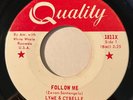 GARAGE PUNK PSYCH Lyme & Cybelle FOLLOW ME Quality 45 rare Canadian pressing EX