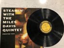 Miles Davis Steamin With The Miles Davis Quintet LP 1961 JAZZ PRESTIGE 1st PRESS