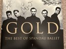 Spandau Ballet Gold Signed 12’ Vinyl. Gary Kemp, Martin Kemp, Tony Hadley