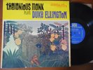 JAZZ LP THELONIOUS MONK ON RIVERSIDE PLAYS DUKE ELLINGTON