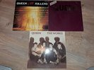 3 LPs from Queen - Live Killers, Works, Greatest hits - ROCK