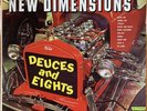 The New Dimensions-Deuces And Eights Vinyl LP Sutton-Surf Rock Mono VG Condition