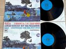 MAHLER Symphony No.5 LEONARD BERNSTEIN 1964 UK ED1 CBS STEREO 2LP MINT