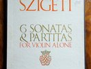 Bach: Sonatas & Partitas For Solo Violin - Joseph Szigeti **Vanguard ED1 3LP**