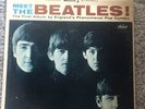 The Beatles Meet The Beatles VINYL LP 1964 No Vinyl Just Album Cover