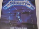 METALLICA LP - RIDE THE LIGHTNING - VERTIGO  - 1989