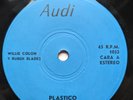 Willie Colón Y Ruben Blades – Plastico - Killer Latin Funk Rare Cuba 45 Audi VG+