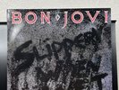 Bon Jovi - Slippery When Wet - 1986 Vinyl LP Album- Inner Sleeve Lyrics - EX