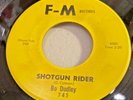 BO DUDLEY F-M 745 SHOTGUN RIDER/COAST TO COAST-CHICAGO BLUES STEEL GUITAR 45