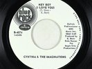Northern Soul 45 - Cynthia & The Imaginations - Hey Boy - Blue Rock - VG+