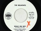 Northern Soul Mod Popcorn 45 - Belmonts - Walk On Boy - Sabina - VG+
