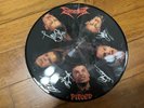 DISMEMBER -pieces RARE 1992 PIC DISC FULLY SIGNED   death  metal entombed