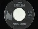 Northern Soul R&B 45 - Odessa Harris - You're What I Need - Uptown