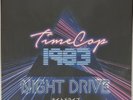 Timecop1983 - Night Drive (clear blue with black & pink splatter 2LP) Ltd Of 400