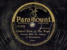 78 RPM Famous Blue Jay Singers of Birmingham, Paramount 13128, V- Gospel - Blues
