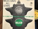 Miles Davis All Stars Walkin’ VG+ NJ RVG DG Prestige Lp 7076