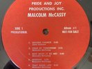 HEAR Private Label LP MALCOLM McCASSY Prog Psych Garage Rock PALE FIRE SURVIVORS