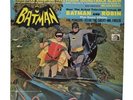 Vintage 1966 Batman Robin TV Soundtrack LP Record 20th Century Fox Monaural
