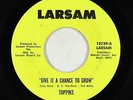 Sweet Soul 45 - Toppiks - Give It A Chance To Grow - Larsam - VG+