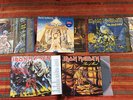 Iron Maiden [5 LP Vinyl]  Powerslave Somewhere Number Beast LIVE Piece of Mind