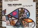 New Paul Rodgers Midnight Rose SIGNED Art Card Vinyl LP Autographed Bad Company