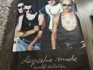 Depeche Mode: 'World Violator' 1990 large poster fully signed by band super rare