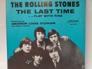 Rolling Stones THE LAST TIME (PICTURE SLEEVE ONLY) #9741  VG+ TO VG++ COPY
