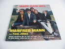 MANFRED MANN 'MANN MADE HITS' LP UK HMV 1966 MONO FIRST PRESSING