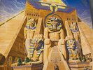 1984 Iron Maiden Powerslave LP Vinyl Record SJ-12321 VG Capitol Gold Stamp Promo