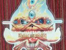 IRON MAIDEN THE CLAIRVOYANT VERY RARE UK SHAPED PICTURE DISC, MINT