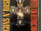 GUNS N ROSES Appetite For Destruction LP 1st Press Vinyl VG Cond 1987 NO RESERVE