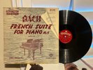 RARE DEMUS BACH FRENCH SUITE FOR PIANO / RLP-199-25 REMINGTON 1951 USA PLAYS NM-