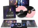 Rare New Wednesday Addams Netflix Show Soundtrack 2LP Black/Pink Split Vinyl